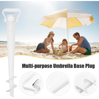 support de parasol de plage à planter ou à visser