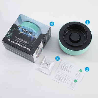 Cendrier électrique de poche sans fumée
