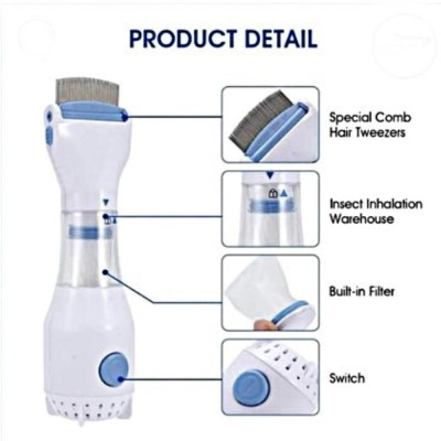 Electric V comb Head Lice and Nits Removal Machine