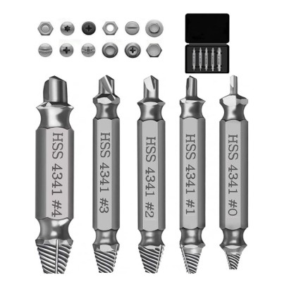 Extracteur de vis endommagées 5 Pièces