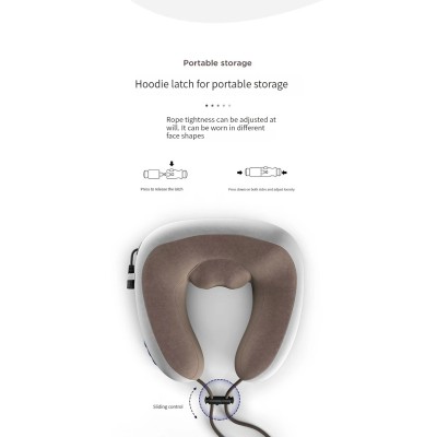 Coussin de Massage Cervical Électrique USB – Forme U