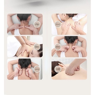 Coussin de Massage Cervical Électrique USB – Forme U