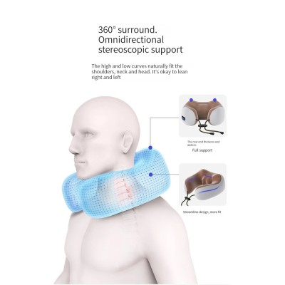Coussin de Massage Cervical Électrique USB – Forme U