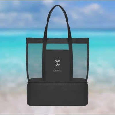 Sac de Plage 2-en-1  Avec Compartiment Isotherme Intégré
