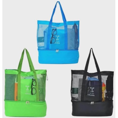 Sac de Plage 2-en-1  Avec Compartiment Isotherme Intégré