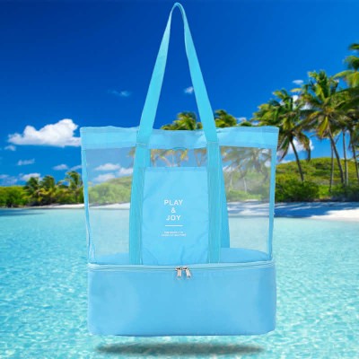 Sac de Plage 2-en-1  Avec Compartiment Isotherme Intégré