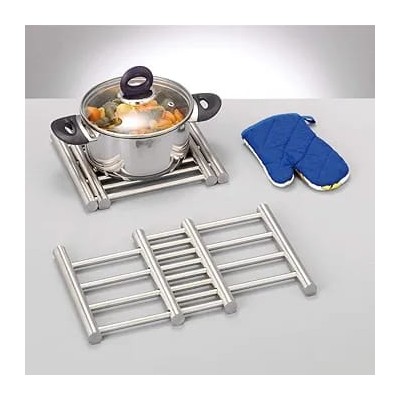 Pot Holder Extendible Stainless Steel