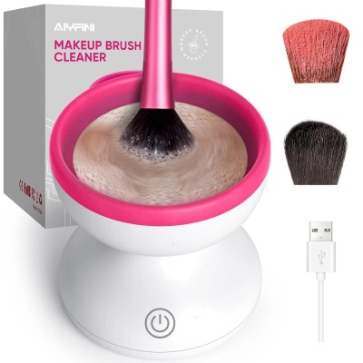 nettoyeur électrique de pinceaux de maquillage