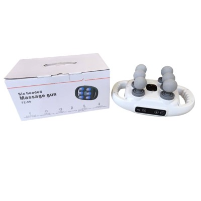 six headed massage gun