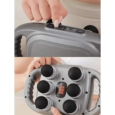 six headed massage gun