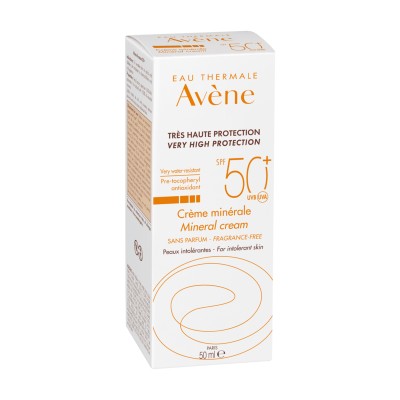 Crème Minérale SPF50+ Avéne