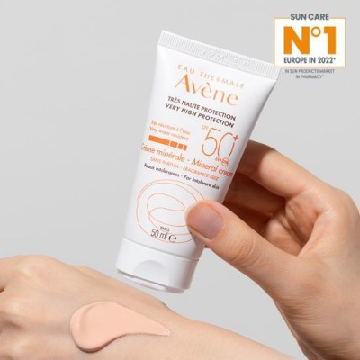 Crème Minérale SPF50+ Avéne
